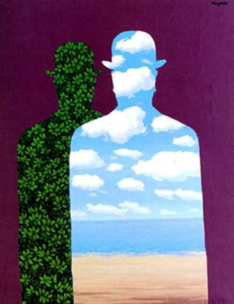 High Society painting - Rene Magritte High Society art painting